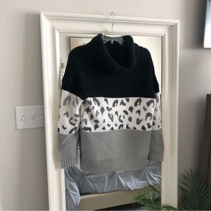 Bulky Cowl neck  Sweater SZ S